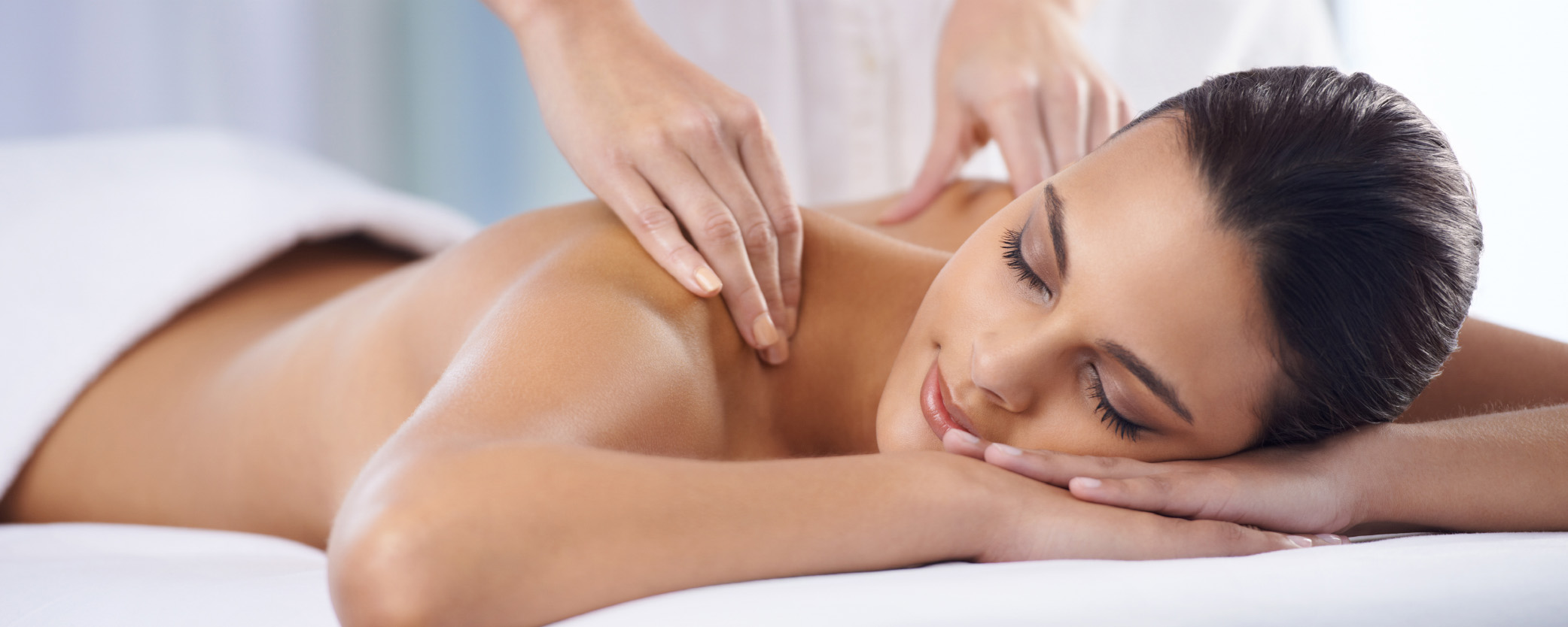 Woman Getting a massage