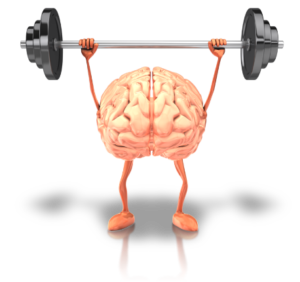 Brain Lifting Weights
