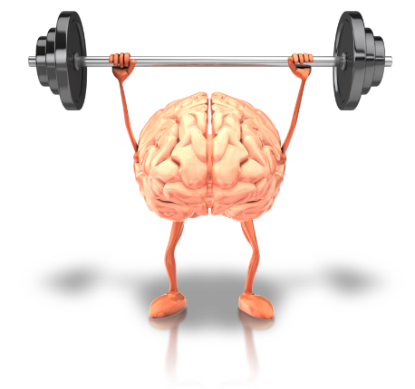 Brain Lifting Weights
